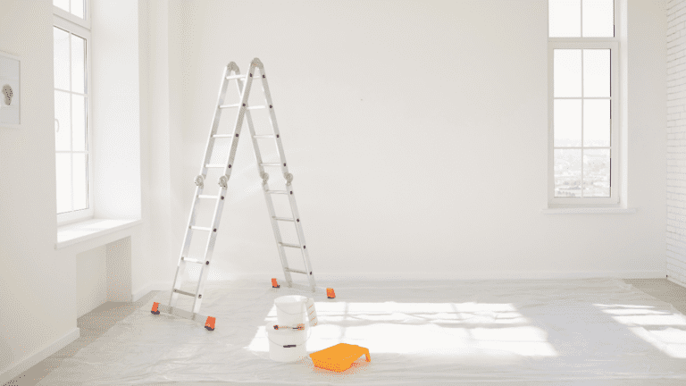 Home Prepared for a Professional Paint Job