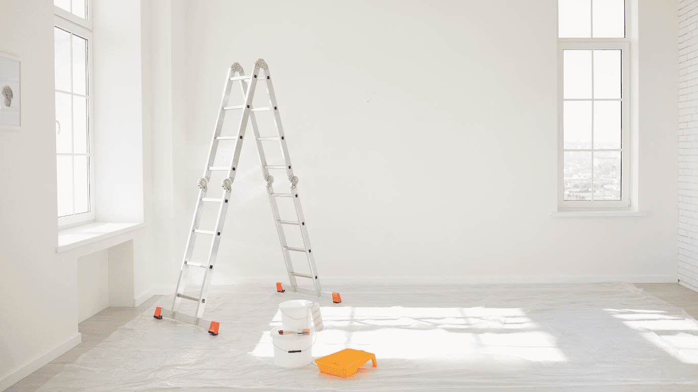Home Prepared for a Professional Paint Job